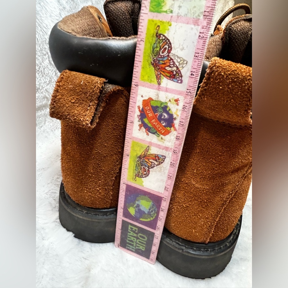 MENS 12W Stanley Brown Suede Oil/Skid Resistant  Work Boots Outdoor Construction - Picture 10 of 11